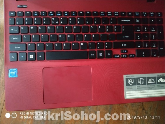 Acer es-15 laptop
